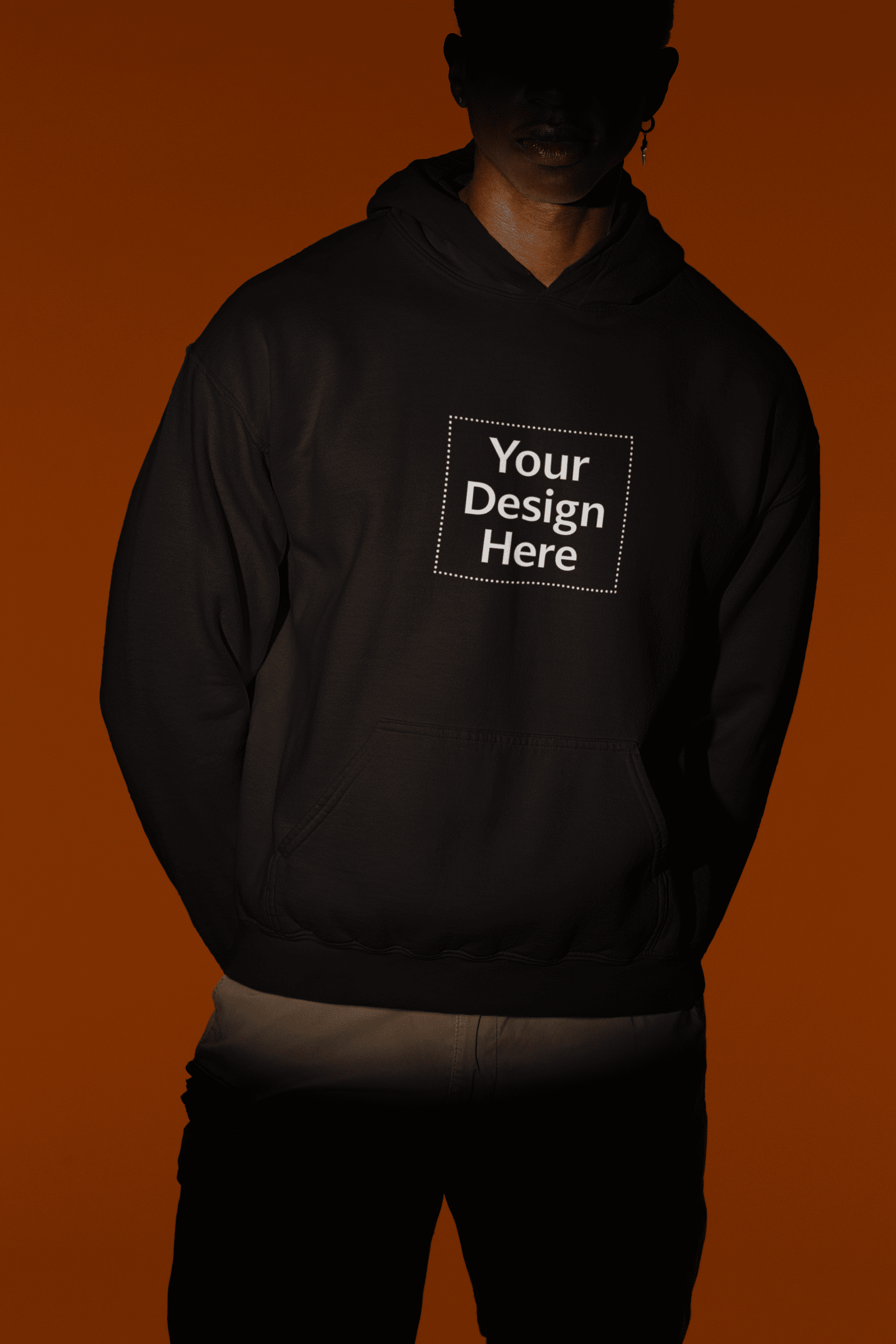 Create Your Own Unisex Hoodie - Black